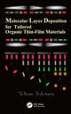 Book cover of: Molecular Layer Deposition for Tailored Organic Thin-Film Materials. By: Tetsuzo Yoshimura