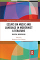 Book cover of: Essays on Music and Language in Modernist Literature