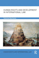 Book cover of: Human Rights and Development in International Law. By: Takhmina Karimova