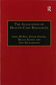 Book cover of: Allocation of Health Care Resources. By: John McKie
