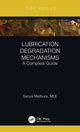 Book cover of: Lubrication Degradation Mechanisms. By: Sanya Mathura