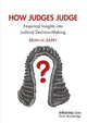 Book cover of: How Judges Judge. By: Brian M. Barry