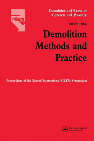 Demolition Methods and Practice V1