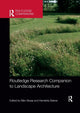 Book cover of: Routledge Research Companion to Landscape Architecture. By: Ellen Braae