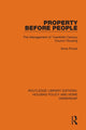 Book cover of: Property Before People. By: Anne Power