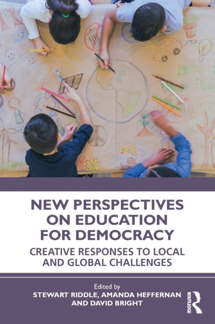 Book cover of: New Perspectives on Education for Democracy. By: Stewart Riddle