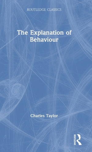 The Explanation of Behaviour