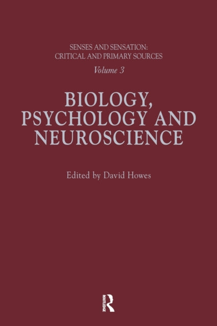 Senses and Sensation: Vol 3
