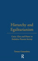 Book cover of: Hierarchy and Egalitarianism. By: Tamara Gunasekera