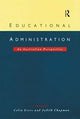 Book cover of: Educational Administration. By: Evers, C. W.