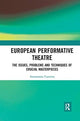 Book cover of: European Performative Theatre. By: Annamaria Cascetta