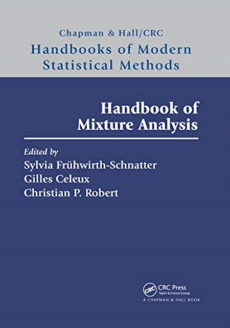 Book cover of: Handbook of Mixture Analysis. By: Sylvia Frühwirth-Schnatter