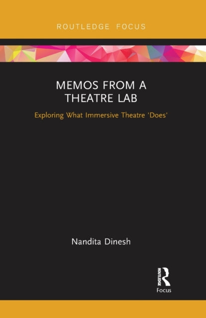 Book cover of: Memos from a Theatre Lab. By: Nandita Dinesh