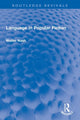 Book cover of: Language in Popular Fiction. By: Walter Nash