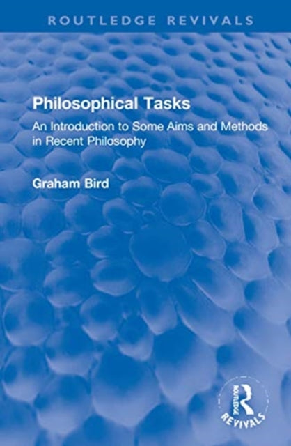 Philosophical Tasks