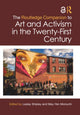 Book cover of: Routledge Companion to Art and Activism in the Twenty-First Century. By: Lesley Shipley