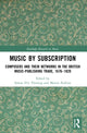 Book cover of: Music by Subscription. By: Simon Fleming