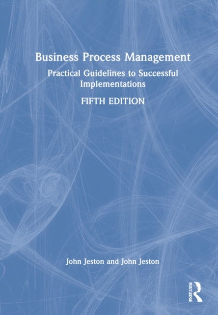 Book cover of: Business Process Management. By: John Jeston