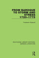 Book cover of: From Baroque to Storm and Stress 1720-1775. By: Friedhelm Radandt