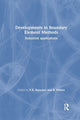 Book cover of: Developments in Boundary Element Methods. By: Banerjee, P. K.
