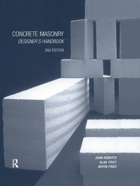 Book cover of: Concrete Masonry Designer's Handbook. By: Roberts, J. J.