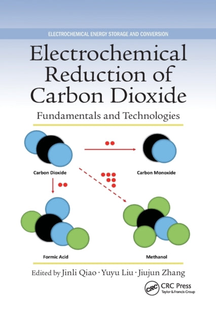 Book cover of: Electrochemical Reduction of Carbon Dioxide. By: Jinli Qiao