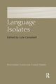 Book cover of: Language Isolates. By: Lyle Campbell