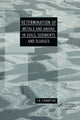 Book cover of: Determination of Metals and Anions in Soils, Sediments and Sludges. By: T. R. Crompton