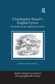 Book cover of: Christopher Smart's English Lyrics