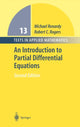 Book cover of: Introduction to Partial Differential Equations
