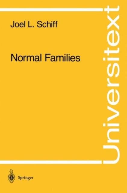 Book cover of: Normal Families