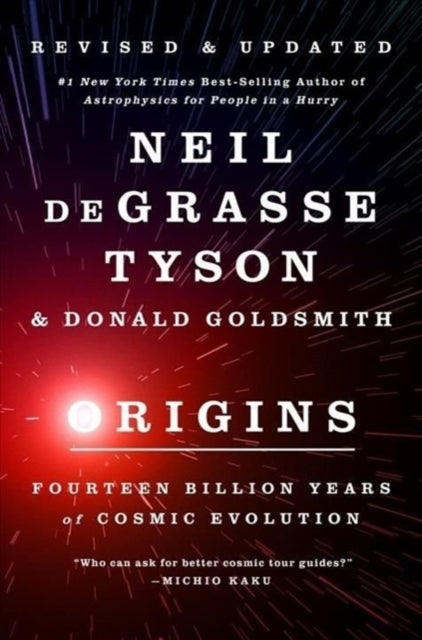 Book cover of: Origins. By: Neil deGrasse Tyson