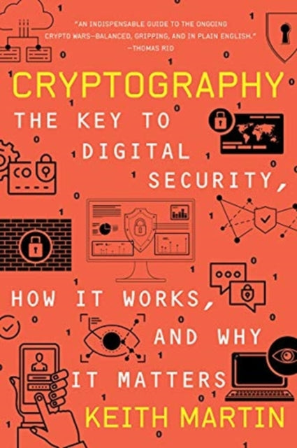 Book cover of: Cryptography. By: Keith Martin