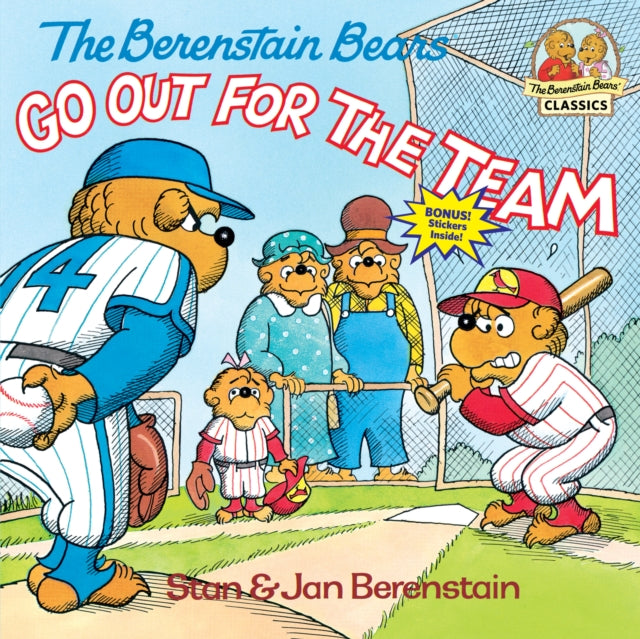 Book cover of: Berenstain Bears Go Out for the Team. By: Stan Berenstain