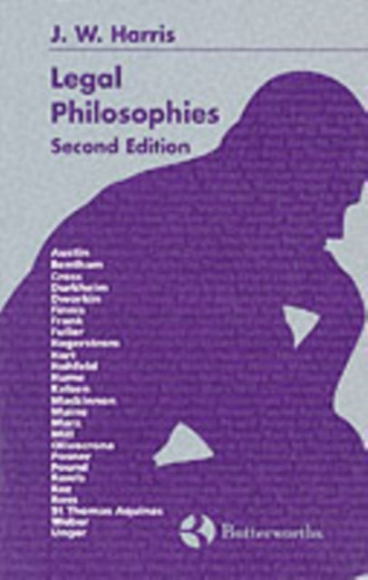 Book cover of: Legal Philosophies. By: J. W. Harris