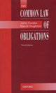 Book cover of: Common Law of Obligations. By: John Cooke