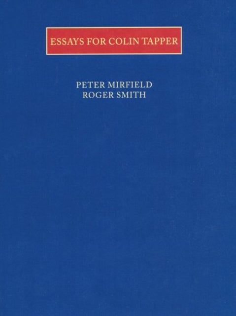 Essays for Colin Tapper