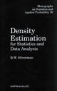 Book cover of: Density Estimation for Statistics and Data Analysis