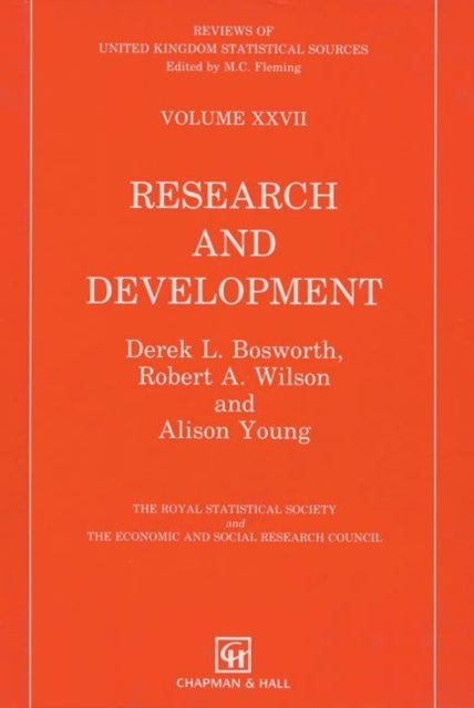Book cover of: Research and Development Statistics