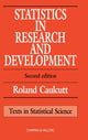 Book cover of: Statistics in Research and Development
