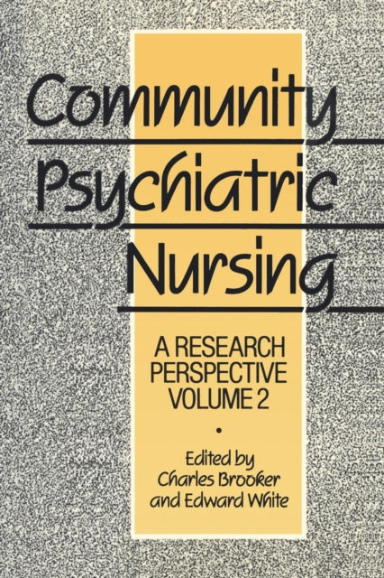 Book cover of: Community Psychiatric Nursing. By: C. Hancock