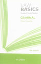 Book cover of: Criminal LawBasics