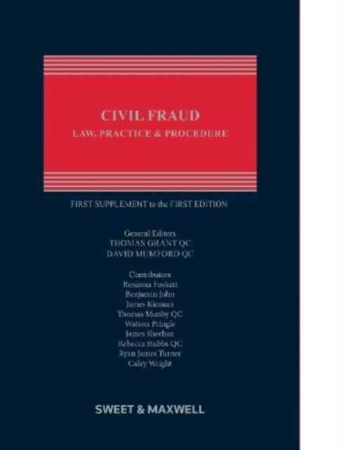 Book cover of: Civil Fraud. By: Thomas Grant