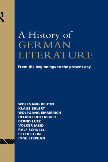 Book cover of: History of German Literature