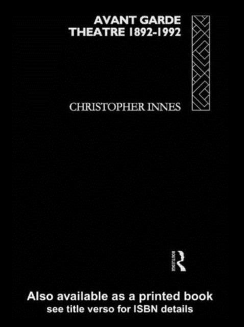 Book cover of: Avant Garde Theatre