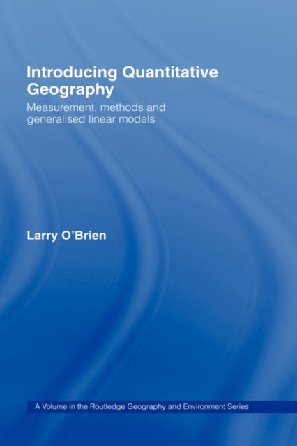 Book cover of: Introducing Quantitative Geography