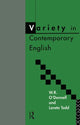 Book cover of: Variety in Contemporary English
