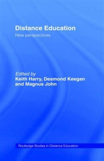 Book cover of: Distance Education: New Perspectives. By: Keith Harry