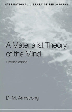 A Materialist Theory of the Mind