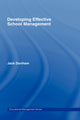 Book cover of: Developing Effective School Management